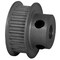 B&B Manufacturing 24-3P06M6FA6, Timing Pulley, Aluminum, Clear Anodized,  24-3P06M6FA6 - alternate 2